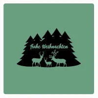 Motivstempel Weihnachten Wald