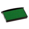 Ersatzkissen Colop E/3400 Frontalansicht - grün Ersatzkissen Colop E/3400 Frontalansicht - grün