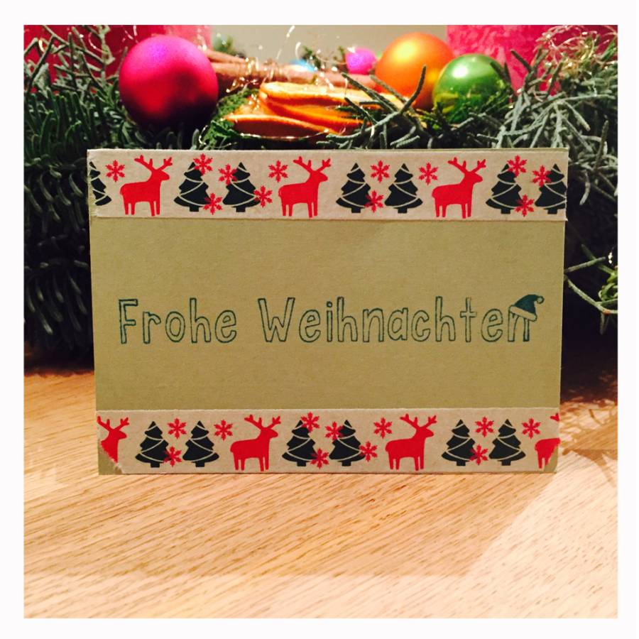 Motivstempel Zipfelmütze Anwendungsbeispiel Motivstempel Zipfelmütze Anwendungsbeispiel