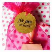 Motivstempel Für Dich von Herzen