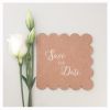 Motivstempel Save the Date Anwendungsbeispiel Motivstempel Save the Date Anwendungsbeispiel