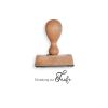 Holzstempel Einladung zur Taufe Holzstempel Einladung zur Taufe