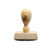 Holzstempel oval 60x40 mm