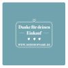 Motivstempel Shopstempel Danke Abdruck