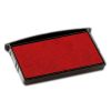Ersatzkissen Colop E/3400 Frontalansicht - rot Ersatzkissen Colop E/3400 Frontalansicht - rot