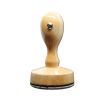 Holzstempel rund 50 mm Produkbild stehend Holzstempel rund 50 mm Produkbild stehend