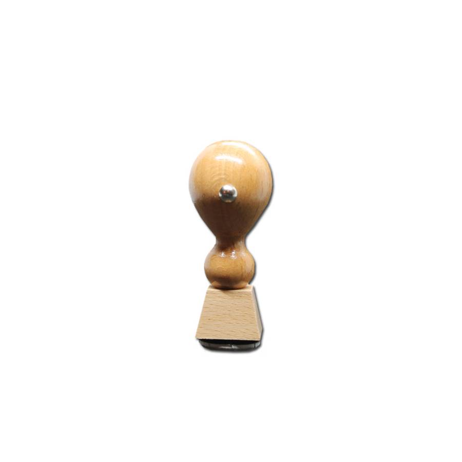 Holzstempel oval 20x15 mm stehend Holzstempel oval 20x15 mm stehend