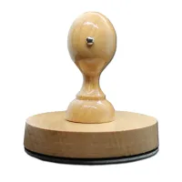 Holzstempel rund 90 mm