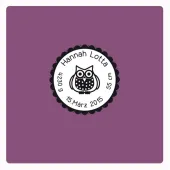 Motivstempel Eule