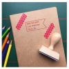 Motivstempel Kinderfähnchen Anwendungsbeispiel Motivstempel Kinderfähnchen Anwendungsbeispiel