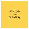 Motivstempel Alles Liebe zum Geburtstag Abdruck Motivstempel Alles Liebe zum Geburtstag Abdruck