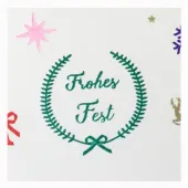 Motivstempel Frohes Fest