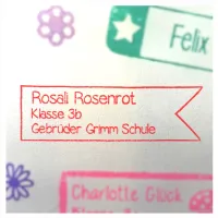 Motivstempel Kinderfähnchen 2