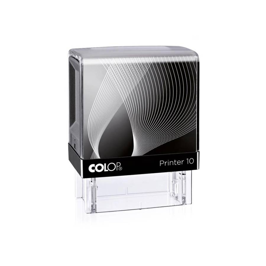 Stempel Colop Printer 10 Frontansicht - schwarz Stempel Colop Printer 10 Frontansicht - schwarz