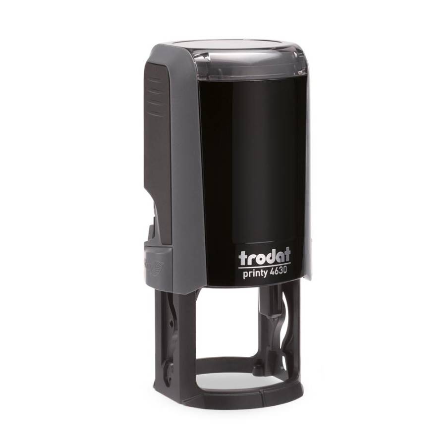 Stempel rund Trodat Printy 4630 Frontansicht - eco grau Stempel rund Trodat Printy 4630 Frontansicht - eco grau