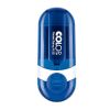 Stempel Colop Pocket Stamp R25 plus rund Frontansicht - indigo Stempel Colop Pocket Stamp R25 plus rund Frontansicht - indigo