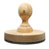 Holzstempel 100 mm rund stehend