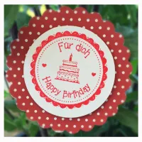 Motivstempel Für Dich Happy Birthday