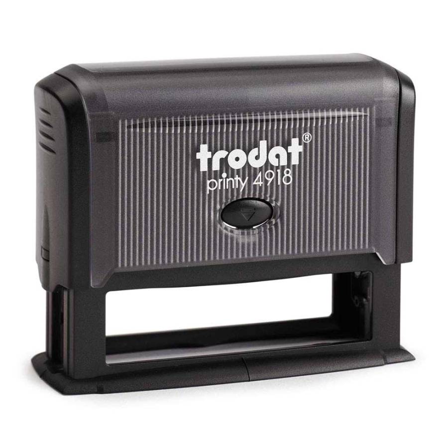 Stempel Trodat Printy 4918 Frontansicht - schwarz Stempel Trodat Printy 4918 Frontansicht - schwarz