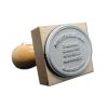 Holzstempel oval 90x60 mm liegend