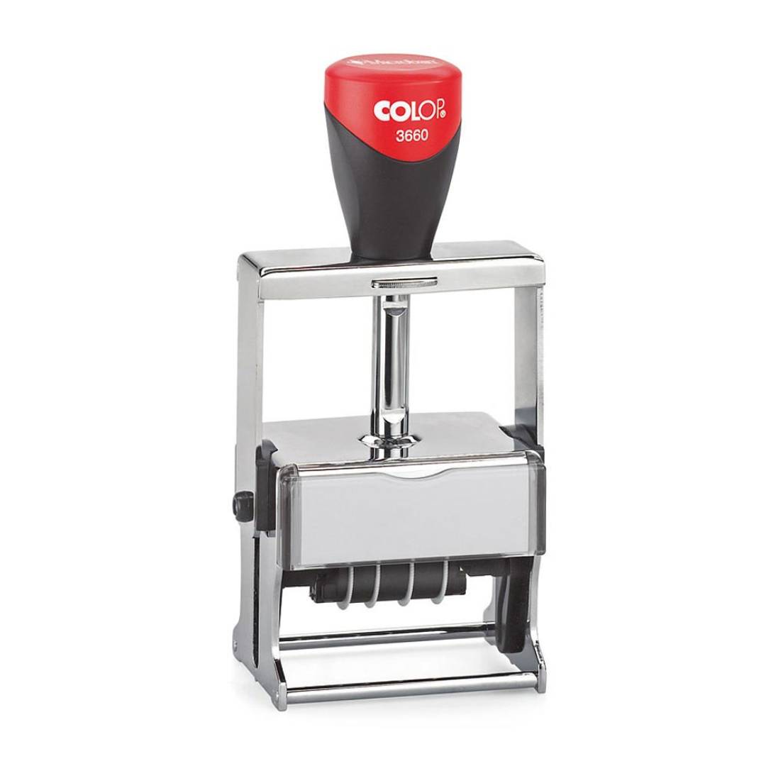 Firmenstempel Colop Expert Line Dater 3660 Frontansicht Firmenstempel Colop Expert Line Dater 3660 Frontansicht