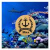 Motivstempel Abgetaucht Anwendungsbeispiel Motivstempel Abgetaucht Anwendungsbeispiel