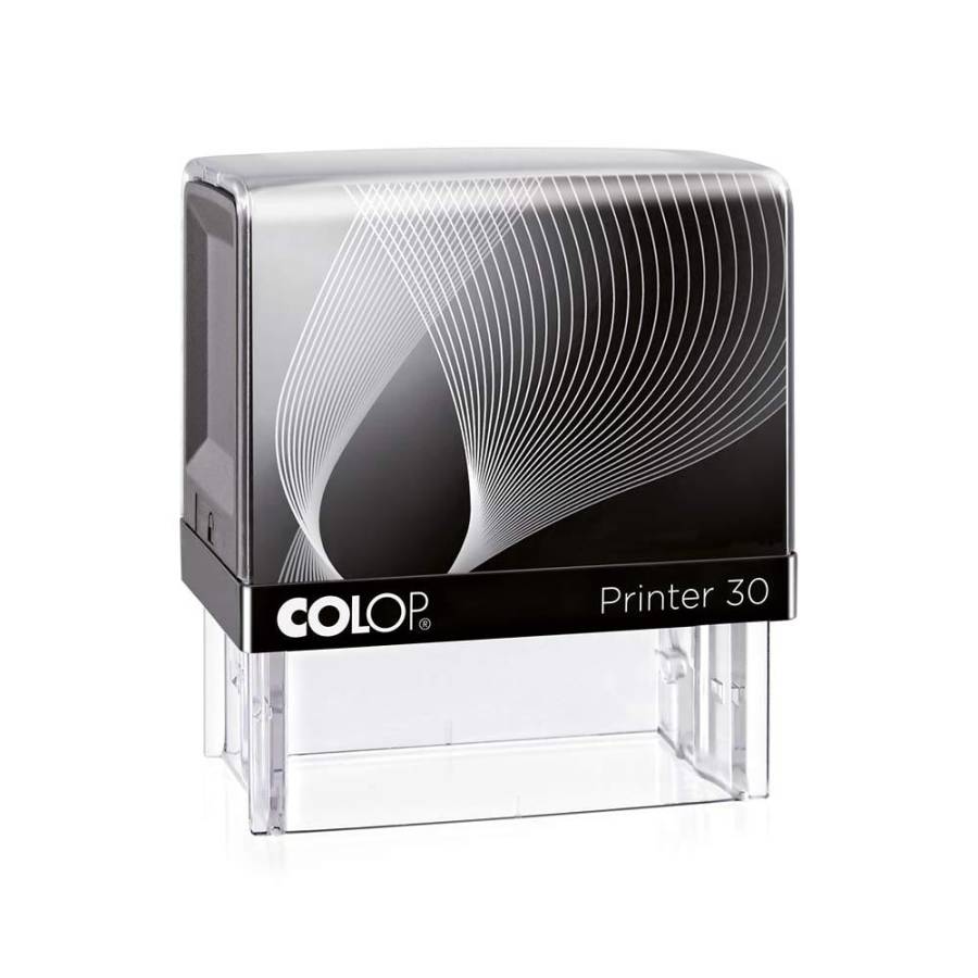 Stempel Colop Printer 30 Frontansicht - schwarz