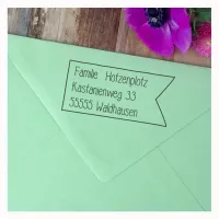 Motivstempel Fähnchen