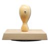 Holzstempel oval 101x80 mm stehend Holzstempel oval 101x80 mm stehend