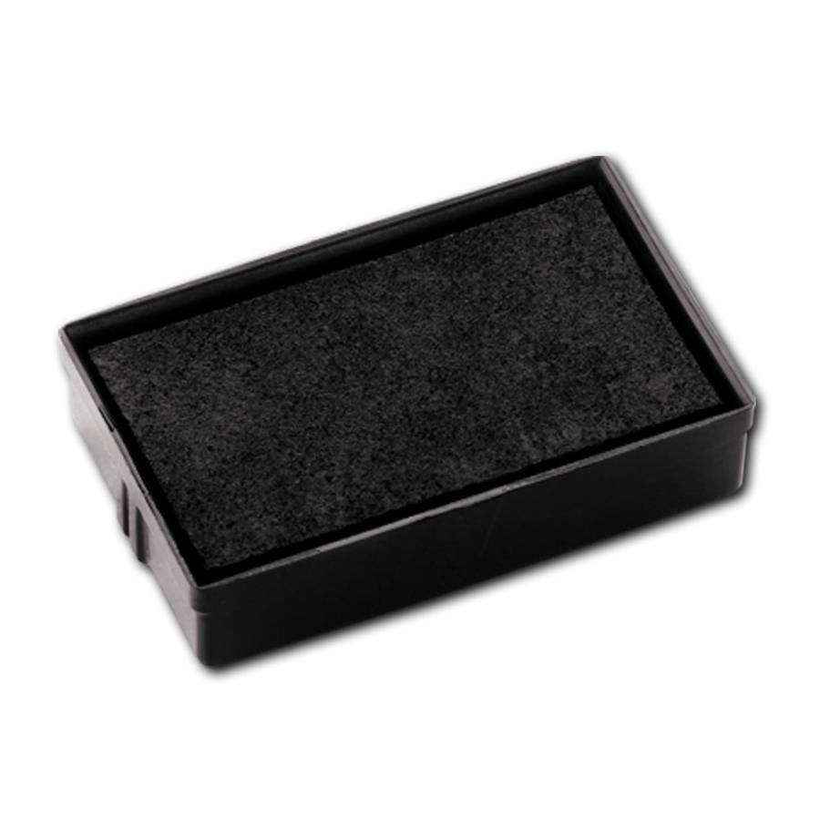 Ersatzkissen Colop Printer 10 Frontansicht - schwarz Ersatzkissen Colop Printer 10 Frontansicht - schwarz