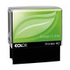 Stempel Colop Green Line Printer 40 Frontansicht - schwarz