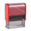 Stempel Imprint 12 Frontansicht - rot Stempel Imprint 12 Frontansicht - rot