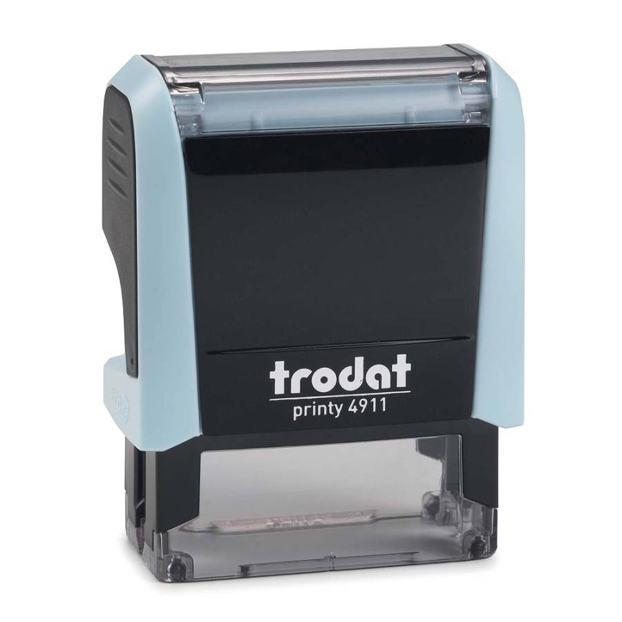 Stempel Trodat Printy 4911 pastellblau - pastellblau Stempel Trodat Printy 4911 pastellblau - pastellblau