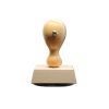 Holzstempel oval 50x40 mm stehend Holzstempel oval 50x40 mm stehend
