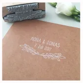 Motivstempel Hochzeit Ranke