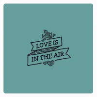 Motivstempel Love is in the Air Engel