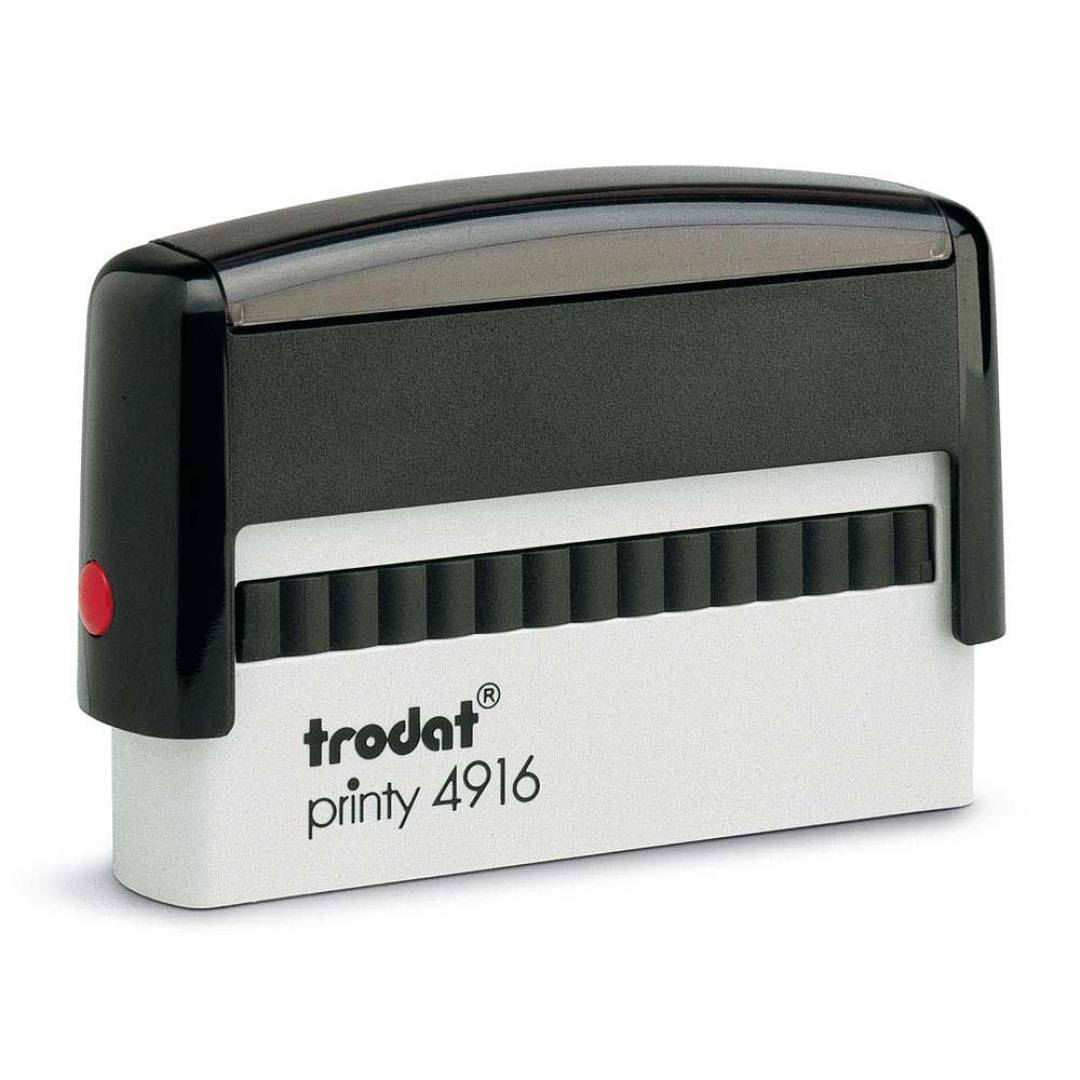 Stempel Trodat Printy 4916 Frontansicht - schwarz Stempel Trodat Printy 4916 Frontansicht - schwarz