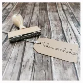 Motivstempel Schön dass es Dich gibt 