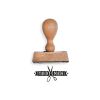 Holzstempel Handmade Schere Holzstempel Handmade Schere
