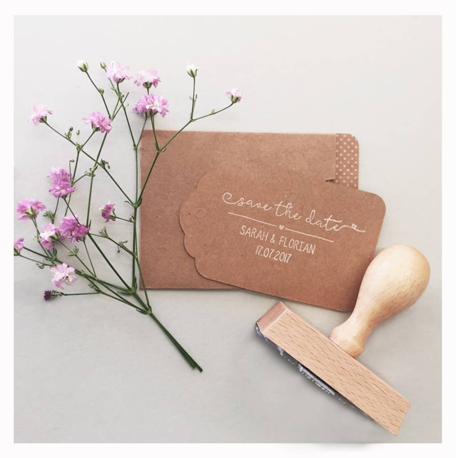 Motivstempel Save The Date Herz Anwendungsbeispiel Motivstempel Save The Date Herz Anwendungsbeispiel