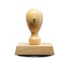 Holzstempel oval 70x50 mm stehend Holzstempel oval 70x50 mm stehend