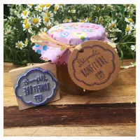 Motivstempel Konfitüre Rund 2