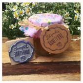 Motivstempel Konfitüre Rund 2