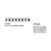 Nummerierstempel Trodat Professional 5558 PL Abdruckvorschau Nummerierstempel Trodat Professional 5558 PL Abdruckvorschau