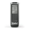 Trodat Pocket Printy 9511 vorne - silber/eco schwarz Trodat Pocket Printy 9511 vorne - silber/eco schwarz