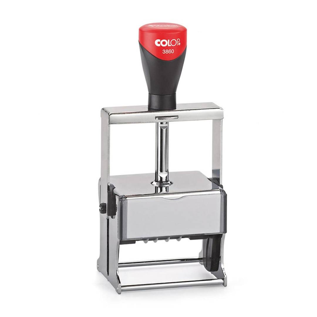 Firmenstempel Colop Expert Line Dater 3860 Frontansicht Firmenstempel Colop Expert Line Dater 3860 Frontansicht