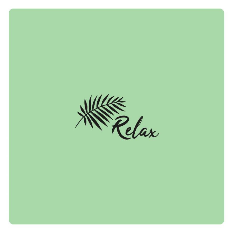 Motivstempel Relax Vorschau Abdruck