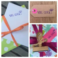 Motivstempel Viel Glück