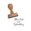 Holzstempel Alles Liebe zum Geburtstag Holzstempel Alles Liebe zum Geburtstag