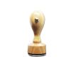 Holzstempel rund 30 mm Produkbild stehend Holzstempel rund 30 mm Produkbild stehend